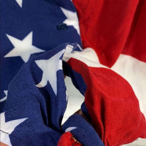 Fifth sun patriotic blouse size M - Picture 6 of 11